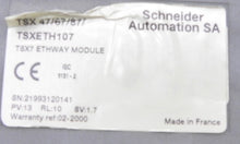Load image into Gallery viewer, Schneider Ethway Module TSXETH107 SV 1.7 - Advance Operations
