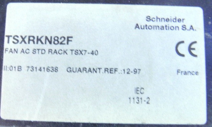 Schneider 10 Slot Rack TSXRKN82F - Advance Operations
