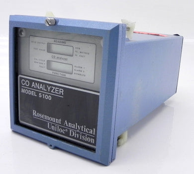 Rosemount Analytical CO Analyzer Model 5100 - Advance Operations