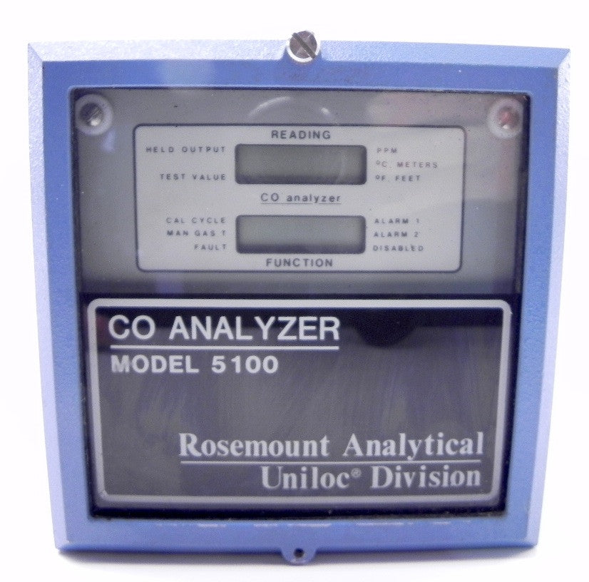 Rosemount Analytical CO Analyzer Model 5100 - Advance Operations