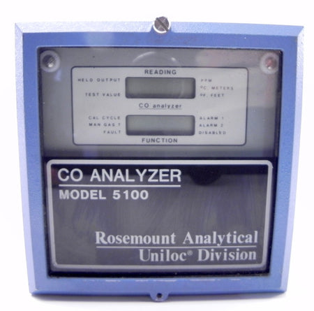 Rosemount Analytical CO Analyzer Model 5100 - Advance Operations