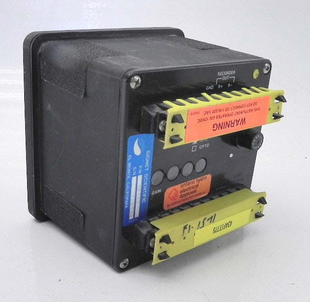 Signet Scientific Flowmeter MK585 - Advance Operations