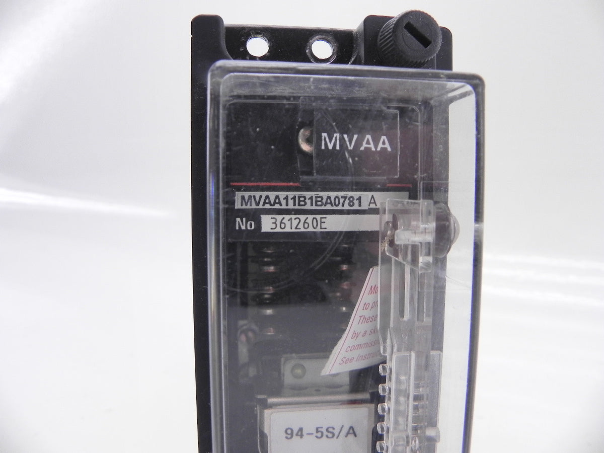 GEC Alsthom Auxiliary relay MVAA11B1BA0781A - Advance Operations
