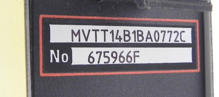 GEC Alsthom Time Delay Realy MVTT14B1BA0772C - Advance Operations