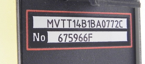 GEC Alsthom Time Delay Realy MVTT14B1BA0772C - Advance Operations