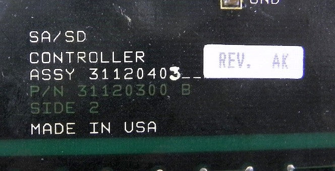 SKF SA/SD Controller Board 31120403 31120300 B - Advance Operations