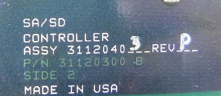 SKF SA/SD Controller Circuit Board 31120403 31120300 B - Advance Operations