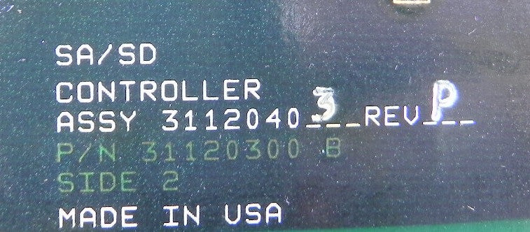 SKF SA/SD Controller Circuit Board 31120403 31120300 B - Advance Operations
