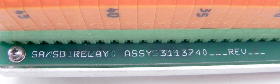 SKF SA/SD Relay Circuit Board 3113740 1 31132300 - Advance Operations