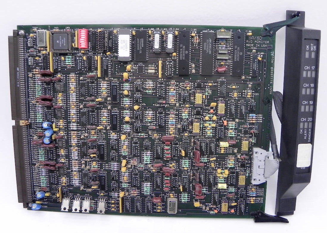 SKF SA/SD AVD Monitor Board 31118000 31117900 J Used - Advance Operations