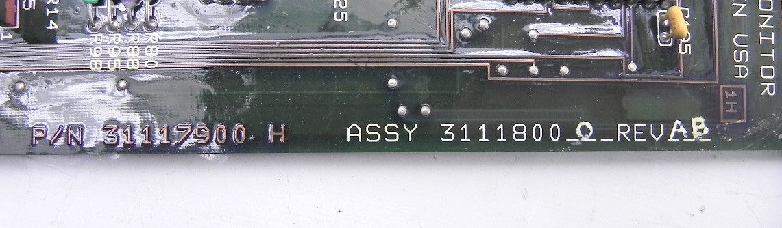 SKF SA/SD AVD Monitor Board 31118000 31117900 H Rev AB - Advance Operations