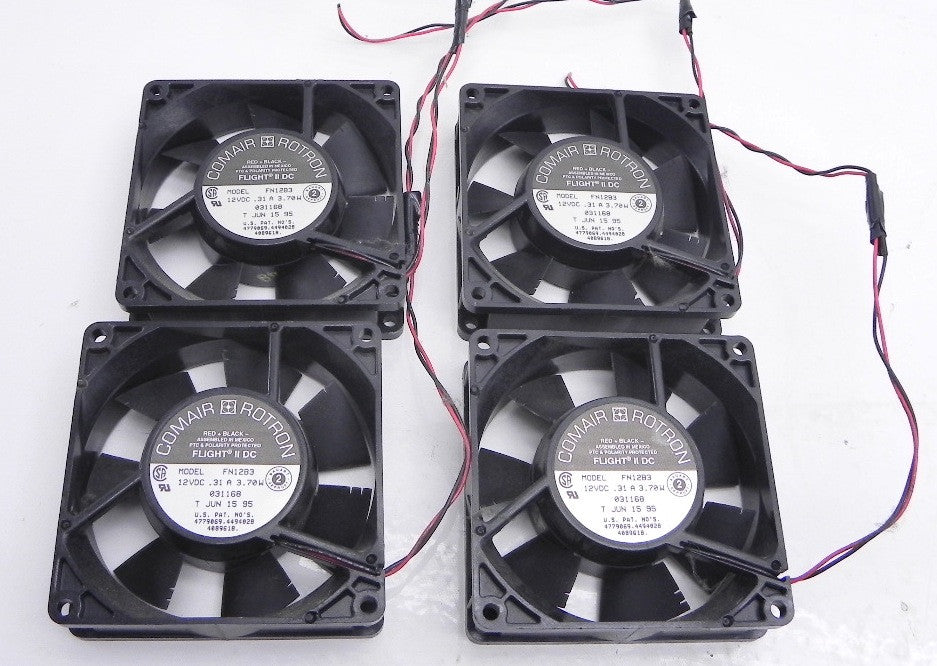 Comair Rotron Flight II DC Fan FN1283 (Lot of 4) - Advance Operations