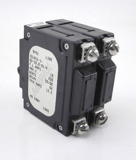 Airpax Circuit Breaker 10 Amps IELH11-1-62-10.0-01-V - Advance Operations