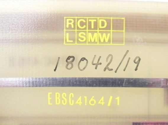 International Combustion FUF Drive EBSC 4164/1 - Advance Operations