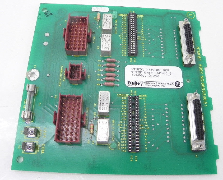 ABB Bailey Termination Unit Module NTMF01 Network 90 1 Year Warranty - Advance Operations
