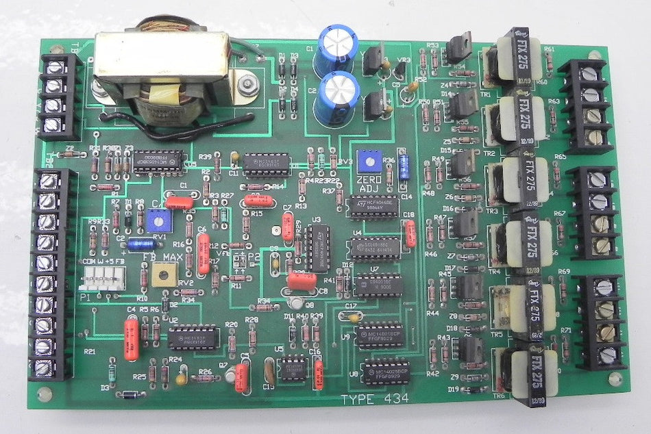 Raytron Three Phase Control Card Type 434-R3 - Advance Operations
