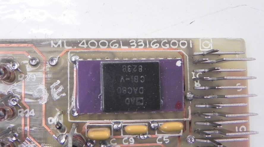 General Electric Circuit Board Card 4006L3316 G001 - Advance Operations