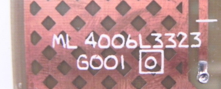 General Electric Circuit Board Card 4006L3323 G001 Used - Advance Operations
