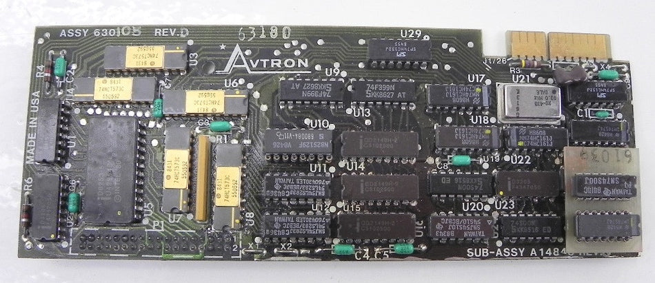 Avtron PC Board 630105 - Advance Operations