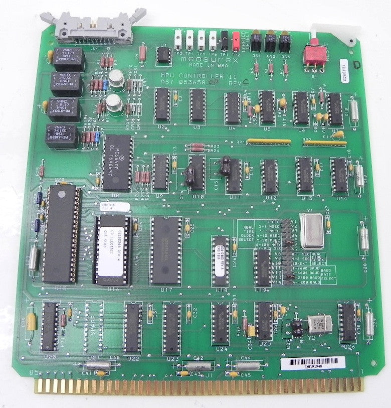 Honeywell Measurex MPU controller II 05365800 Rev C - Advance Operations