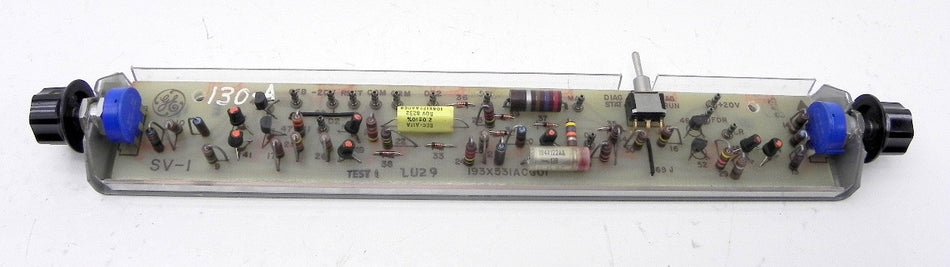 GE Diagnostic Circuit Board 193X531ACG01 - Advance Operations