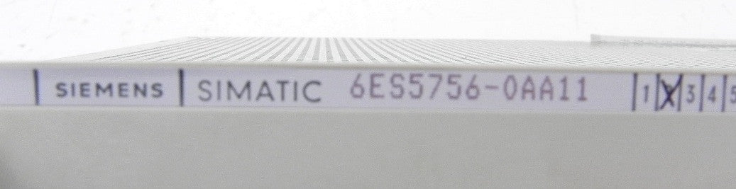 Siemens Jumpering Module 6ES5756-0AA11 - Advance Operations