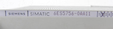Siemens Jumpering Module 6ES5756-0AA11 - Advance Operations