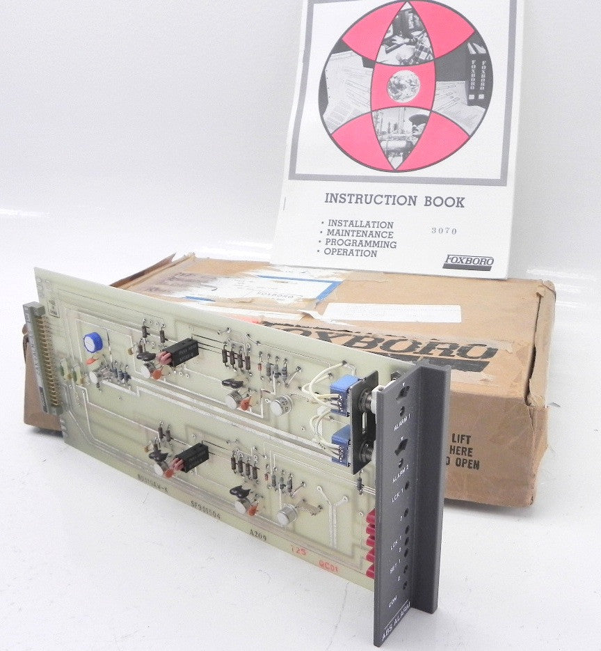 Fox.com Alarm Module Foxboro Dual Alarm Input Module 2AX+ALM-AS St. B | Advance Operations