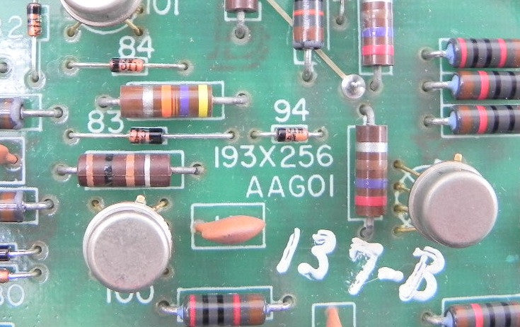 General Electric Amplifier Card 193X256AA G01 - Advance Operations