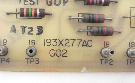 GE Signal Level Detector Board 193X277AC G02 - Advance Operations