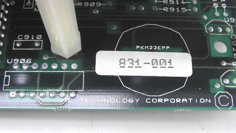 Technology Corporation Variable Speed AC Drive 831-001 Board - Advance Operations
