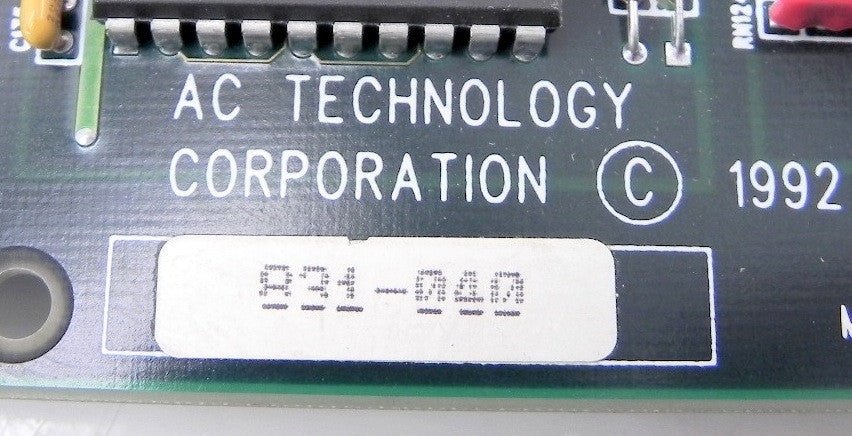 Technology Corporation Control Board 831-040 - Advance Operations