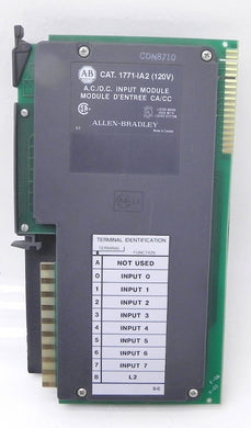 Allen-Bradley A/C D/C Input Module 1771-IA2 - Advance Operations