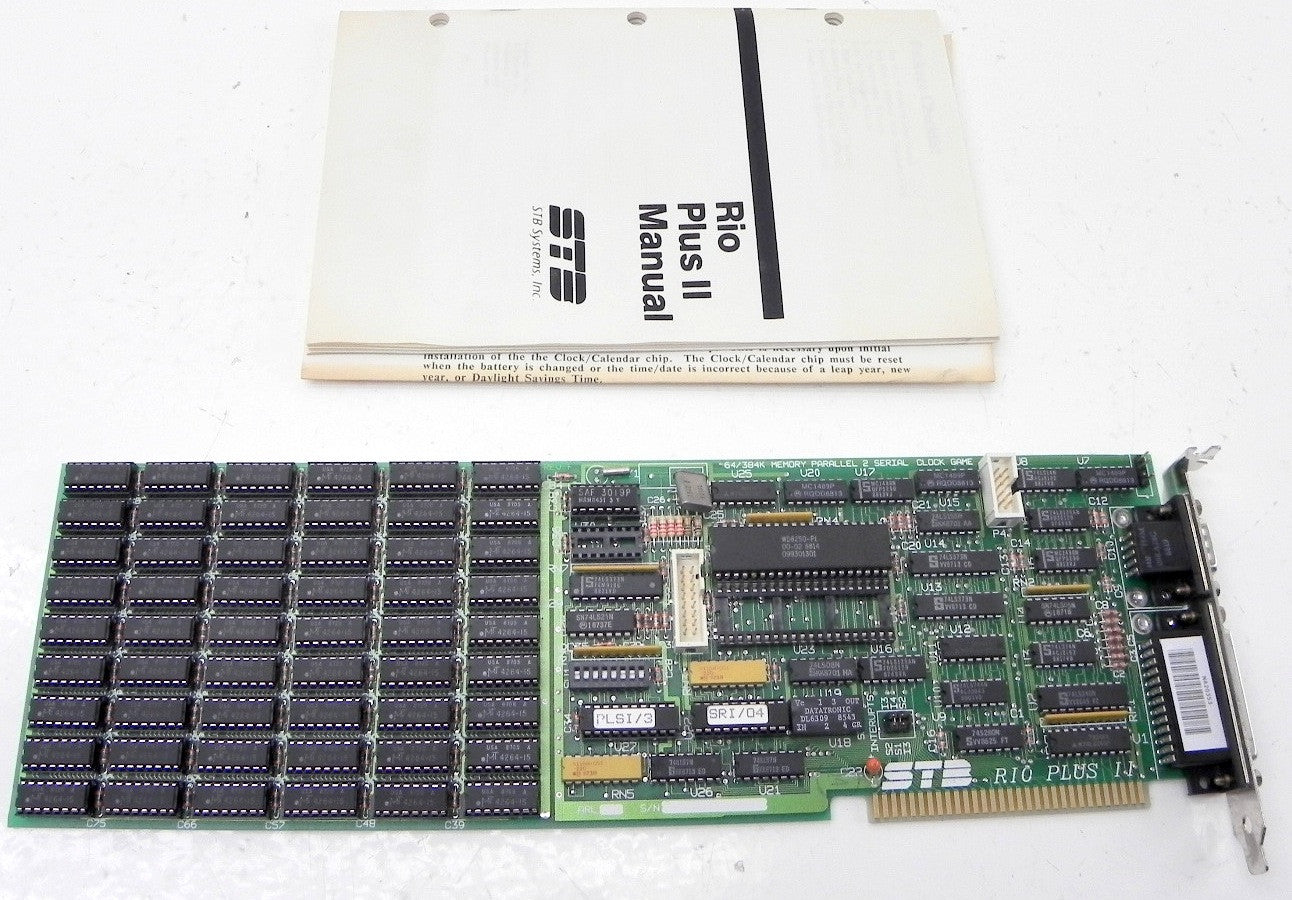 STB Systems Multifunction Board RIO PLUS II - Advance Operations