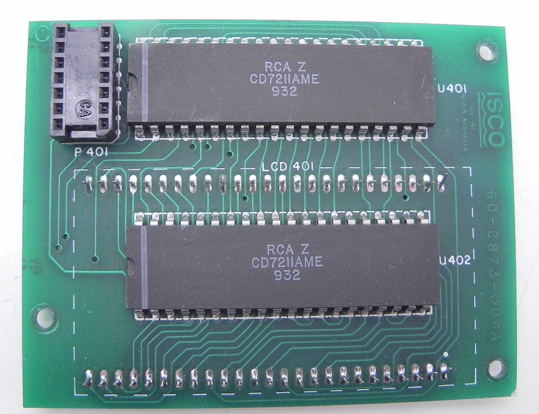 Isco Display Panel 60-2874-012 - Advance Operations