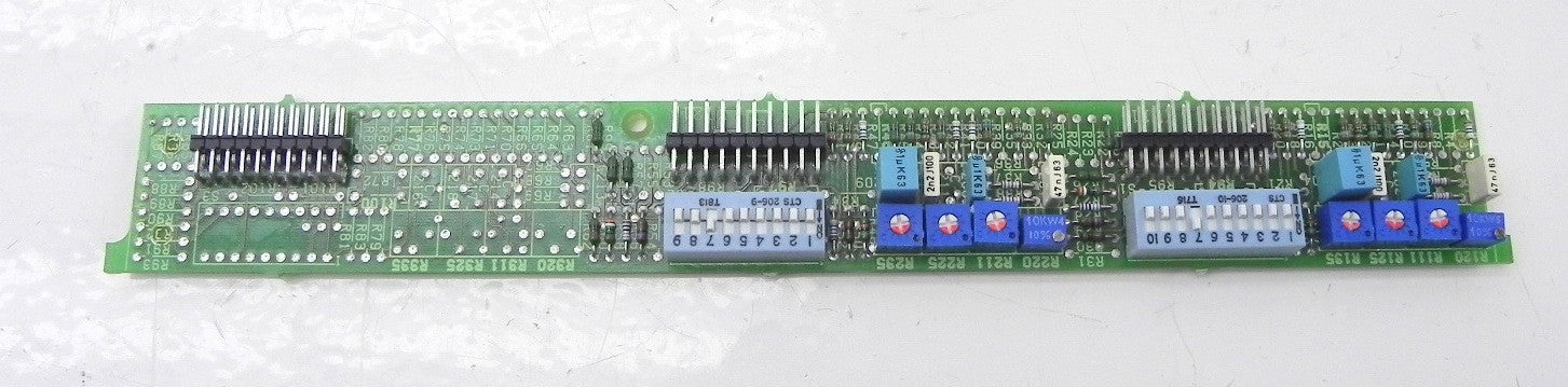 Siemens Settings Module 6SC6100-0SA11 - Advance Operations