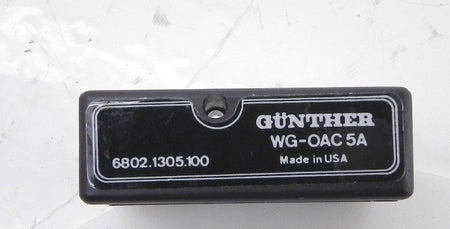 Gunther Solid State Relay WG-OAC-5A - Advance Operations