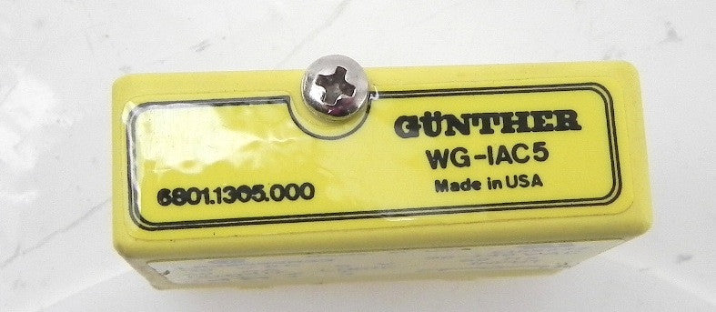 Gunther Solid State Relay WG-IAC 5 - Advance Operations