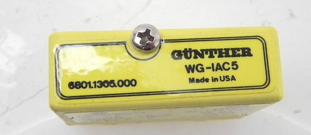 Gunther Solid State Relay WG-IAC 5 - Advance Operations