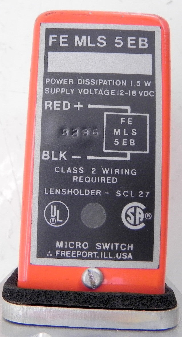Honeywell Micro Switch Photoelectric sensor FEMLS5EB Lensholder SCL27 NEW - Advance Operations