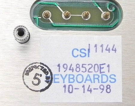Bailey Keyboard 1948520E1 Model EMKI - Advance Operations