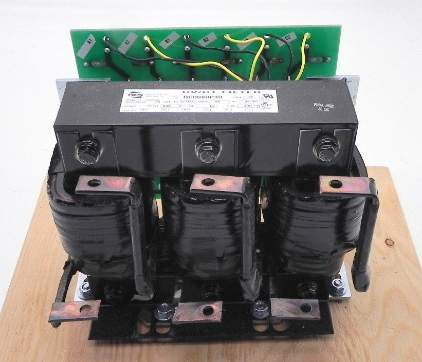 Hammond Power Line Reactor DV/DT Filter RC0080P40 600V 80A - Advance Operations