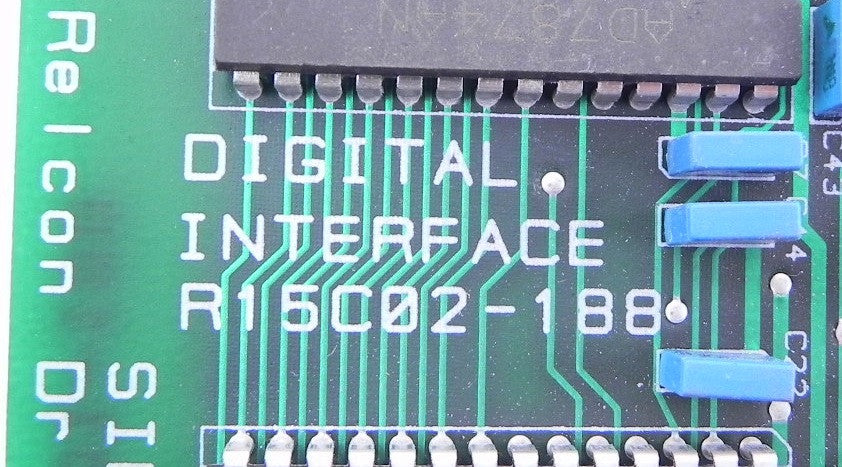 Siemens Relcon Digital Interface Module R15C02-188 - Advance Operations