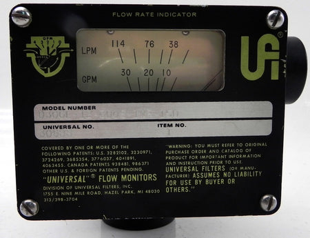 UFM Universal Flow Monitor 030GL-12-300S-1WR-15D - Advance Operations