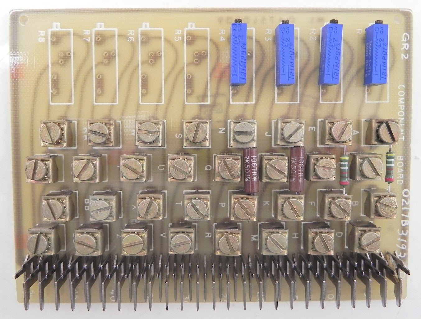 General Electric Circuit Card 0217B3193AB - Advance Operations