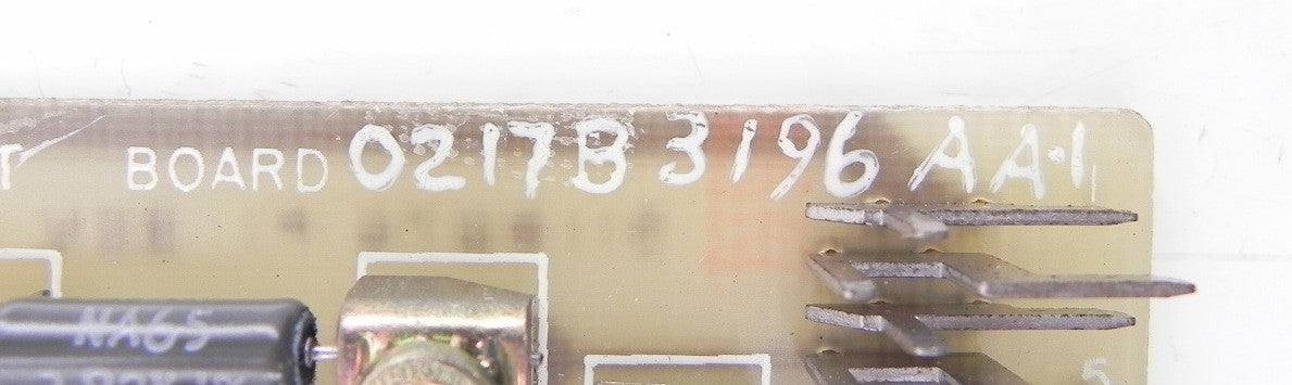 General Electric Circuit Card 0217B3196AA-1 - Advance Operations