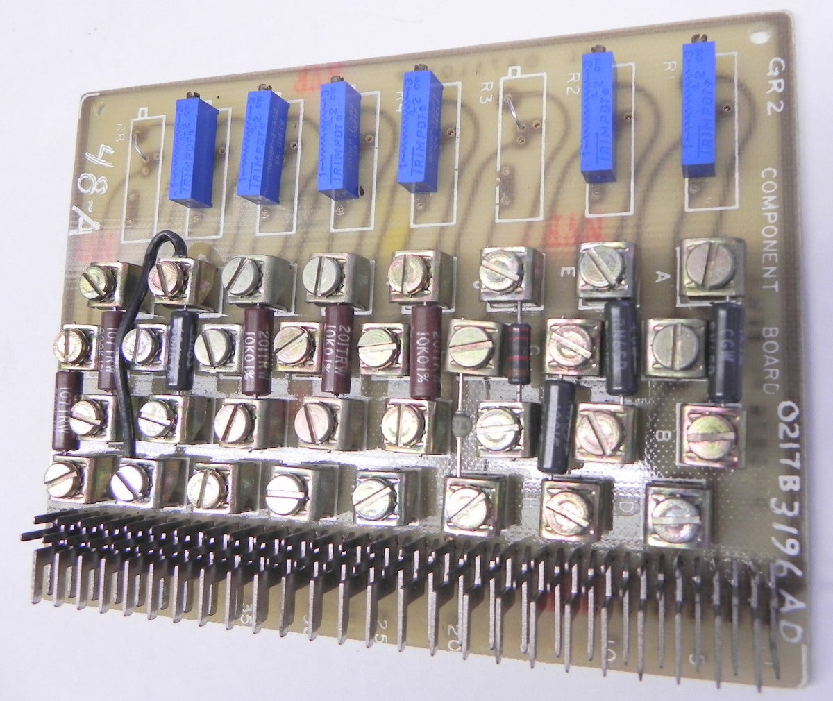 General Electric Circuit Card 0217B3196AD - Advance Operations