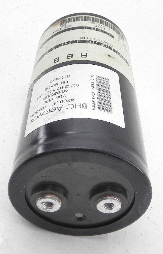 ABB Aerovox Capacitor DC 4.7 mF  385V 10024331 - Advance Operations