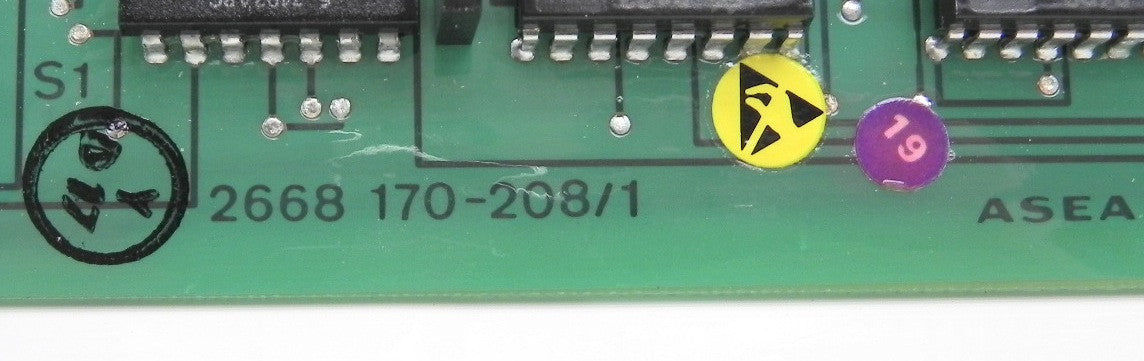 ABB Multiple Components Module 2668-170-36/1 - Advance Operations