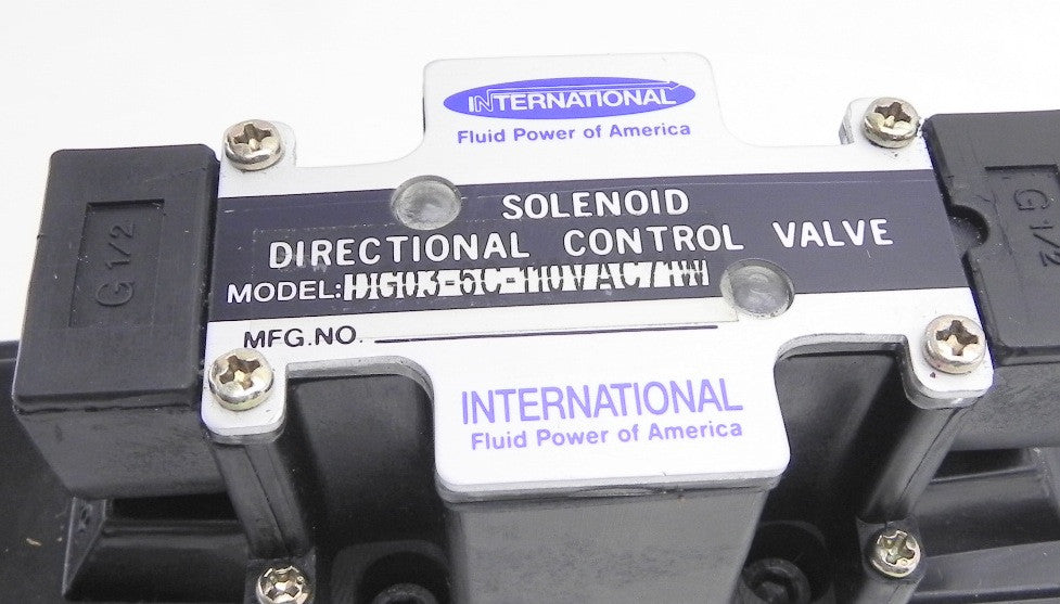 International Directional Control Valve DG08-6C-T - Advance Operations